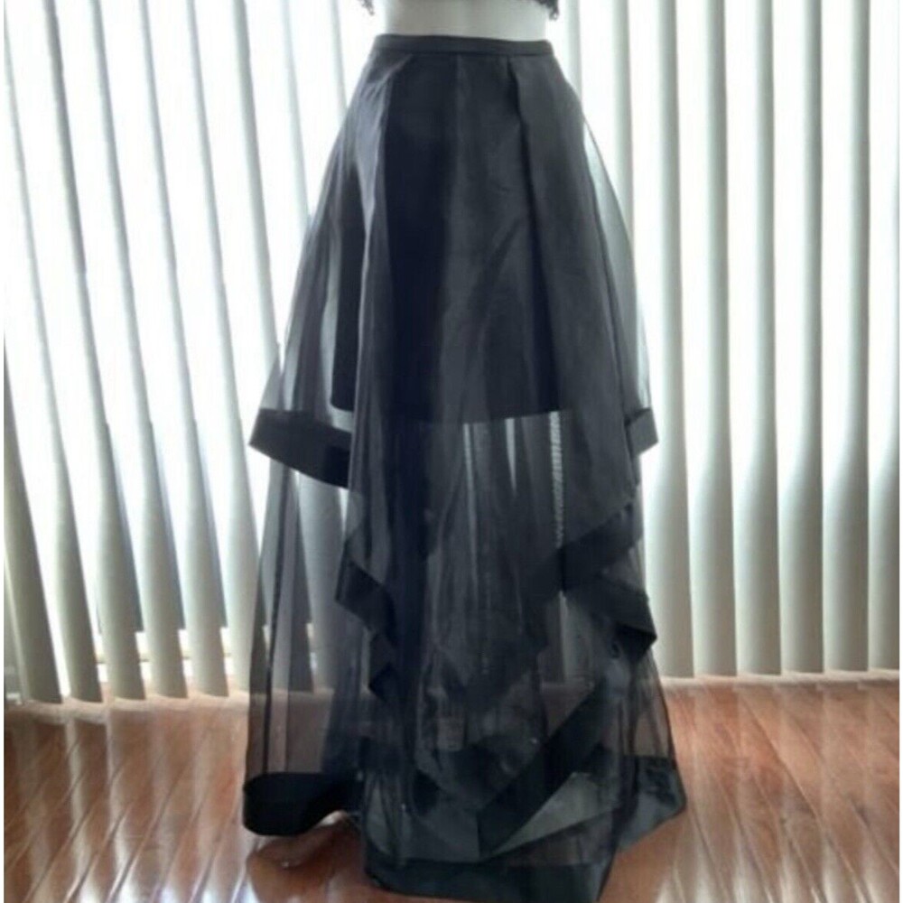 BCX Two Piece Lace Illusion Prom Occasion Dress Junior 7 - Picture 7 of 12